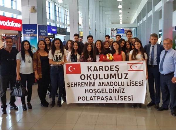 Kardeş Okulumuz Kıbrıs Polatpaşa Lisesi Ziyareti